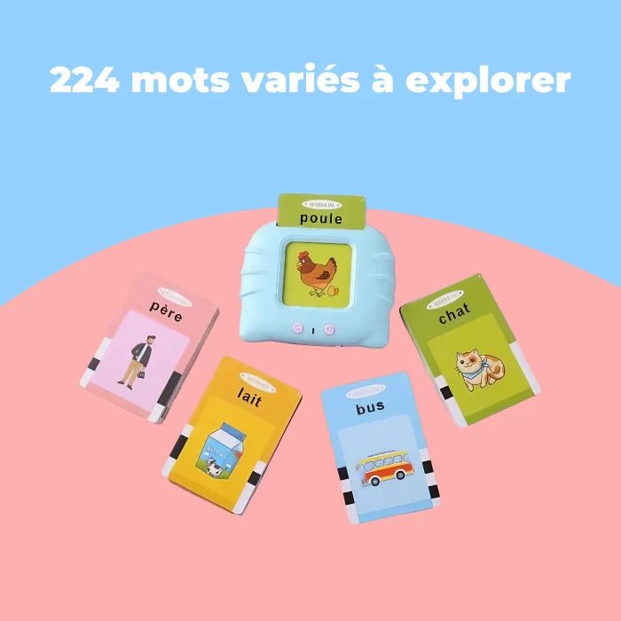 Cartes Parlantes Éducatives en Français – 1 à 6 ans - Monti Family