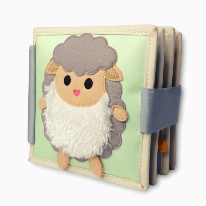 Mini Quiet Book - Mouton (à partir de 4 mois) - Monti Family