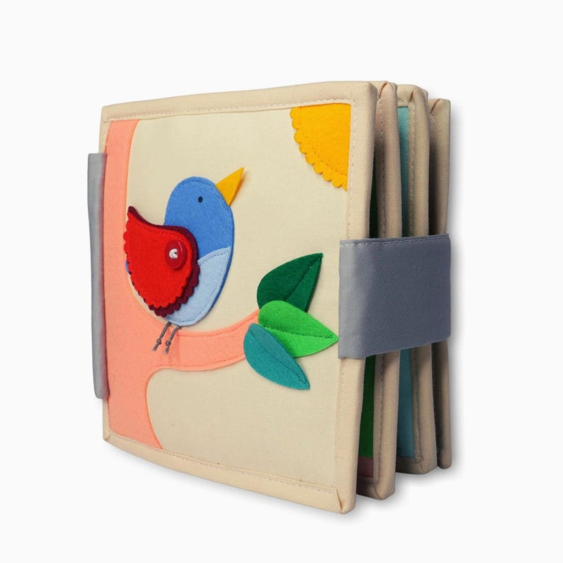 Mini Quiet Book - Oiseau - Monti Family