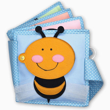 Mini Quiet Book - Petite abeille - Monti Family